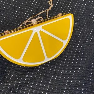 Lemon crossbody bag